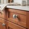 Cosmas 25 Pack 5305SN Satin Nickel Traditional Round Solid Cabinet Hardware Knob 114 Diameter