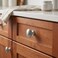 Cosmas 25 Pack 5305SN Satin Nickel Traditional Round Solid Cabinet Hardware Knob 114 Diameter