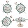 Cucumis Drawers Knobs Cabinet Knobs 4 Pcs Turtle Cabinet Knob Marine Animal Sea Turtle Shape Knobs Wardrobe Cupboard Closet Single Hole Pull Handle