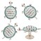 Cucumis Drawers Knobs Cabinet Knobs 4 Pcs Turtle Cabinet Knob Marine Animal Sea Turtle Shape Knobs Wardrobe Cupboard Closet Single Hole Pull Handle