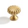 dairazan BrushedGold Drawer Cabinet Knobs 2 Pack Solid Brass Handles Hardware for Dresser Kitchen Bedroom Bathroom