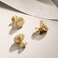 dairazan BrushedGold Drawer Cabinet Knobs 2 Pack Solid Brass Handles Hardware for Dresser Kitchen Bedroom Bathroom