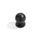 Dosoye 5 Pack 1 Inch 25mm Diameter Round Matte Black Cabinet Solid knobsCabinet PullsKnobs for Cabinets and DrawersBall Cabinet KnobsCabinetry Hardware