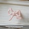 EHERDM 2PCS Pink Bow Knobs for Furniture Doors Creative BowknotShaped Metal Handles for Cabinets Wardrobes Cupboards Dressing Tables Elegant Home Decor