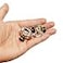 Eokoaiee Set of 12 Retro Acrylic Pumpkin Knobs Handles Pulls for Cabinets Cupboard Dresser Drawers Kitchen Furniture Kids Room