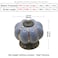 ESreake Yusheng 5 Pack Vintage Ceramic Pumpkin Cabinet Knobs Kitchen Cabinet Drawers Dresser Cupboard Pull Handles Door Pulls with 3 Kinds of Screws 5 Pack Lake Blue