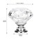 FENSING 10 Pcs 30MM Kitchen Cabinet Knobs and Drawer Pulls Silver Glass Crystal Knobs for Dresser Drawers Glass Dresser HandlesSilver