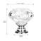 FENSING 10 Pcs 30MM Kitchen Cabinet Knobs and Drawer Pulls Silver Glass Crystal Knobs for Dresser Drawers Glass Dresser HandlesSilver