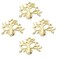 FL-WITHYOU FLWITHYOU 4PCS Ancient Tree Cabinet KnobsZinc Alloy Cabinet Handle with Screwsfor Kitchen Bedroom Furniture Gold