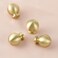 Flybath 5 Pack Ball Cabinet Knobs Solid Brass Kitchen Drawer Gold Pulls Cute Furniture Handles Brushed Brass