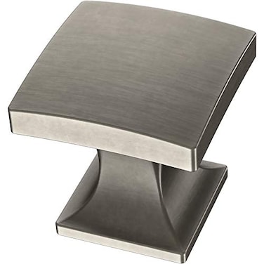 Franklin Brass Lombard 1Pack Cabinet Knobs Heirloom Silver Drawer Knobs Kitchen Cabinet Knobs for Dresser Drawers Pulls and Knobs 1 Closet Door Knobs Drawer Knob P41758K904C