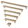 Franklin Brass Napier 1Pack Cabinet Handles 81316 Hole to Hole Champagne Bronze Kitchen Cabinet Pulls Drawer Handles Cabinet Hardware Dresser Gold Drawer Pulls P41765KCZC