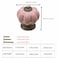 GDQLCNXB 10 Pack Vintage Ceramic Pumpkin Cabinet Knobs Kitchen Cabinet Drawers Dresser Cupboard Pull Handles Door Pulls with 3 Kinds of ScrewsPink