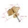 Geesatis Cabinet Knobs Flower Metal Knobs for Drawer Dresser Kitchen Cabinet Closet Door Pulls Mounting Screws Red 4 PCS 17inch