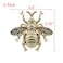 HEVSTIL 2Pack Gold Bee Shape Cabinet KnobNature Theme Single Hole Pulls for Cabinet Dresser Knobs Furniture Door