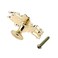 HEVSTIL 2Pack Gold Bee Shape Cabinet KnobNature Theme Single Hole Pulls for Cabinet Dresser Knobs Furniture Door