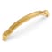 Hickory Hardware Solid Core Kitchen Cabinet Pulls Luxury Cabinet Handles Hardware for Doors Dresser Drawers 5116 Inch 128mm Hole Center Brushed Golden Brass Veranda CollectionPack of 1