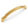 Hickory Hardware Solid Core Kitchen Cabinet Pulls Luxury Cabinet Handles Hardware for Doors Dresser Drawers 5116 Inch 128mm Hole Center Brushed Golden Brass Veranda CollectionPack of 1
