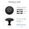 HOME EDIT 10 Pack 115 Inch Kitchen Cabinet Knobs Rustic Matte Black Drawer Handles for Cabinets Dressers Cupboards Bathrooms and Bedrooms