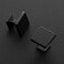 Home Expert 20 Pack Cabinet Knobs Black Kitchen Hardware for Cabinets Drawers Dresser Matte Square Pulls