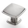 Home Expert 5 Pack Brushed Nickel Kitchen Cabinet Knobs Silver for Cabinets Drawers Dressers Closet Doors