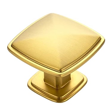 Home Expert Gold Knobs 20 Pack for Kitchen Cabinets Drawers Dressers Closet Doors