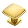 Home Expert Gold Knobs 20 Pack for Kitchen Cabinets Drawers Dressers Closet Doors