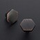 Home Expert Oil Rubbed Bronze Cabinet Knobs 5 Pack Solid Kitchen Cabinet Knobs Hexagon 11 Bronze Knobs for Kitchen Cabinets and Drawers Dresser Knobs