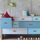 HUAMULAN 10 Pack Retro Ceramic Knobs Leopard Vintage Dresser Kitchen Petal Cabinet Pulls Zinc Alloy Base Back Plate Cupboard Wardrobe Drawer Door Handles