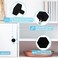 Jasluna 12Pack Black Cabinet Knobs for Dresser Drawers 114 inch Hexagon Knobs for Kitchen Cupboard Bathroom Closet Matte Black Finished