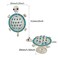 JfwuHap 4Pcs Cabinet Handles Sea Turtle Drawer Knobs Turtle Shape Drawer Cabinets Pulls Cute Animal Handle Single Hole Pull Coastal Theme Decor Knob for Home Kitchen Wardrobes Cupboards Closet