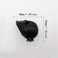 JfwuHap 6Pcs Cabinet Handles Skull Head Cabinet Pulls Drawer Handles Black Skeleton Drawer Knobs Solid Metal Base Furniture Handle Single Hole Pull for Home Cabinets Dressers Drawers Cupboard A
