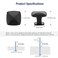 JOY DECOR 10 Pack Black Square Cabinet Knobs Single Hole Kitchen Cabinet and Drawer Knobs