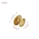 KUMGROT 138 Gold Self Stick Knobs Instant Cabinet Handle Helper Instant Drill Free Dresser Drawer Auxiliary Pulls Wardrobe Window Knob for Home Office Furniture Wall 4 Pcs
