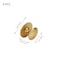 KUMGROT 138 Gold Self Stick Knobs Instant Cabinet Handle Helper Instant Drill Free Dresser Drawer Auxiliary Pulls Wardrobe Window Knob for Home Office Furniture Wall 4 Pcs