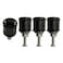 LB-LAIBA LBLAIBA Industrial Water Pipe Cabinet Knobs Pulls Retro Industrial Style for Wardrobe Dresser Cupboard Drawer Furniture Door Pulls Handle Home Kitchen Hardware 4 Pieces A Style C