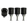 LB-LAIBA LBLAIBA Industrial Water Pipe Cabinet Knobs Pulls Retro Industrial Style for Wardrobe Dresser Cupboard Drawer Furniture Door Pulls Handle Home Kitchen Hardware 4 Pieces A Style C
