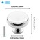 Luomorgo 10 Pack Polished Chrome Cabinet Knobs Round Kitchen Cabinet Door Knobs Drawer Knobs Round Drawer Handles for Bathroom Closet Dresser