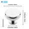 Luomorgo 10 Pack Polished Chrome Cabinet Knobs Round Kitchen Cabinet Door Knobs Drawer Knobs Round Drawer Handles for Bathroom Closet Dresser