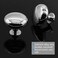 Luomorgo 10 Pack Polished Chrome Cabinet Knobs Round Kitchen Cabinet Door Knobs Drawer Knobs Round Drawer Handles for Bathroom Closet Dresser