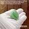 MARSTREE 10pcs Vintage Ceramic Door Knobs Round Shape Drawer Cupboard Locker Pulls Handles Wardrobe Drawer Cabinet Home Kitchen Hardware Green