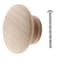 Murtenze 10 Pack 112 Inch Wood Knobs Unfinished Round Mushroom Shape Wooden Cabinet Pulls Handles Drawer Knobs Dresser Knobs for Drawer Dresser Cupboard Wardrobe