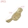 MY MIRONEY 2PCS Bird Shape Knobs Gold Drawer Knobs Hardware Decorative Bird Knob Zinc Alloy Cupboard Dresser Handles Kitchen Cabinet Knob with Screws