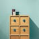 NAKUPENDA 6Pcs Ceramic Cabinet Knobs Round Furniture Knobs Ceramic Kitchen Cabinet Dresser Pulls Handles for Furniture Cupboard Closet Childrens Room Armoires Blue