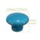 NAKUPENDA 6Pcs Ceramic Cabinet Knobs Round Furniture Knobs Ceramic Kitchen Cabinet Dresser Pulls Handles for Furniture Cupboard Closet Childrens Room Armoires Blue