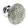 Nicerity Decorative Crystal Knobs Designed Crystal Cabinet Knobs Bling Rhinestone Cabinets Drawers Dressers Pulls Handles for Home Kitchen BathroomWhite 4Pcs