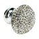 Nicerity Decorative Crystal Knobs Designed Crystal Cabinet Knobs Bling Rhinestone Cabinets Drawers Dressers Pulls Handles for Home Kitchen BathroomWhite 4Pcs