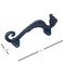 NNNJunhua Seahorse Shaped Decorative Drawer Hardware Handles Creative Double Hole Furniture Pull Knobs for Cupboard Doors Dresser 2 Pieces
