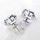 NORTHERN BROTHERS 10 Pack 40mm Crystal Cabinet Knobs Diamond Glass Drawer Knobs with 3 Screw Sizes for Dresser Kitchen Bathroom Silver