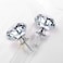NORTHERN BROTHERS 10 Pack 40mm Crystal Cabinet Knobs Diamond Glass Drawer Knobs with 3 Screw Sizes for Dresser Kitchen Bathroom Silver